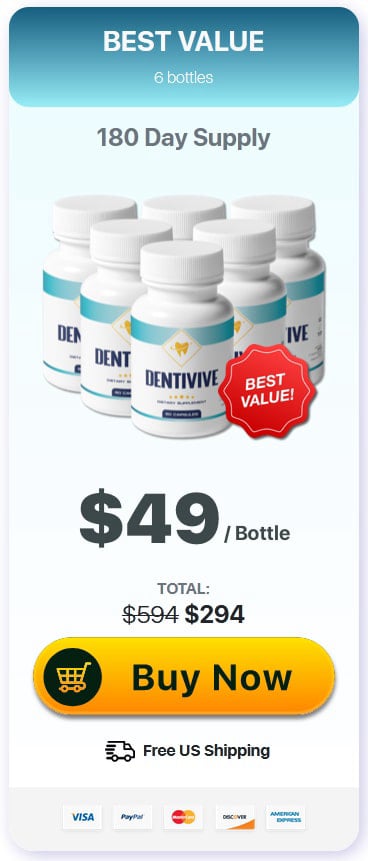 Dentivive 6 Bottles Supplement